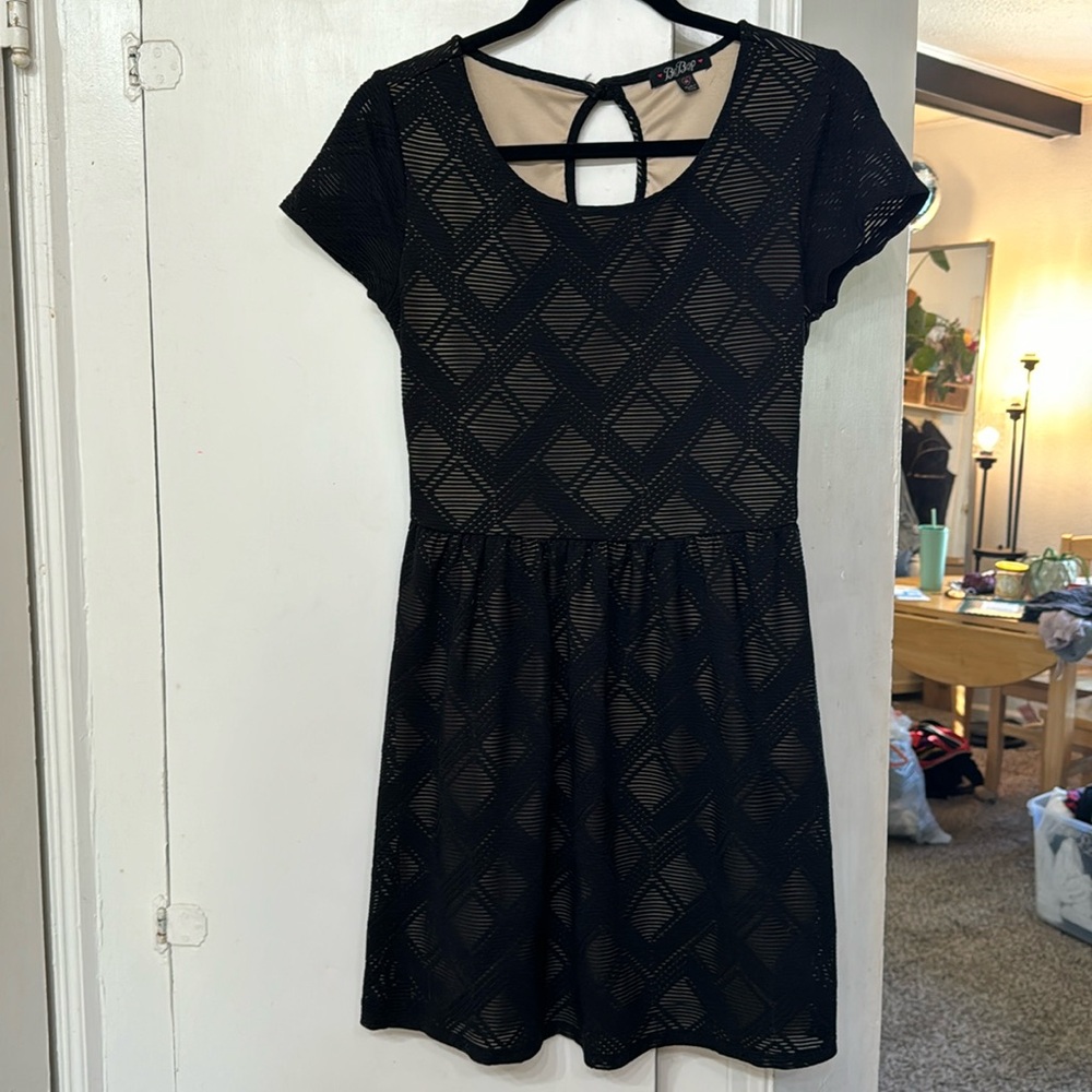 Black & Cream Dress
